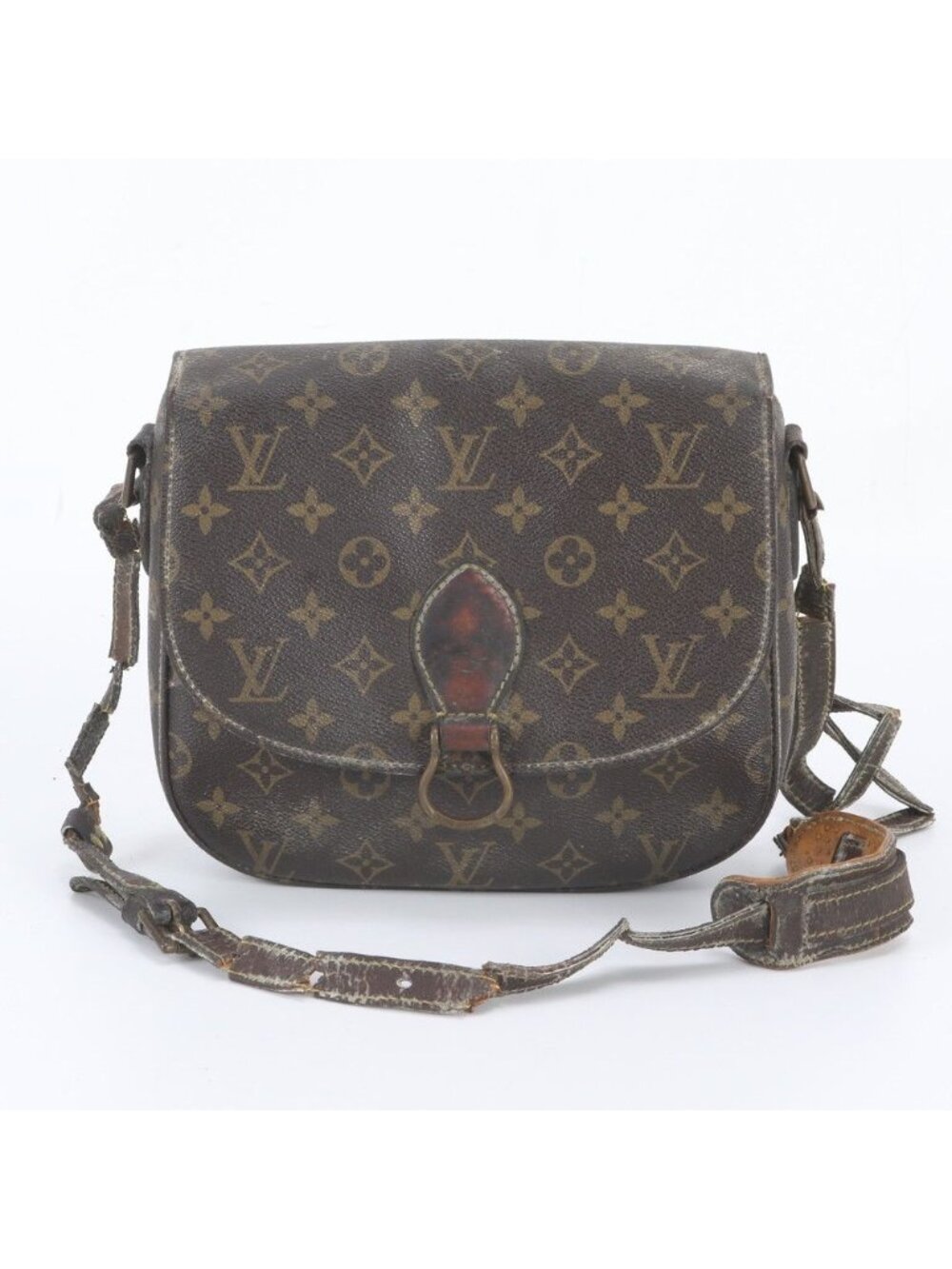 Louis Vuitton Monogram Saint-cloud GM Leather Crossbody